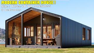 off gird shipping container homes |  3 bedrooms | Tiny house full tour