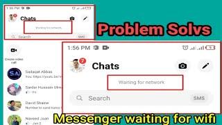 How To Fix Facebook Messenger Waiting for Network error problem solve 2022