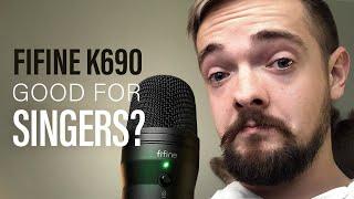 Is the FIFINE K690 USB Vocal Recording Mic Good for Singers? (Microphone Review)