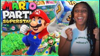 WE BACK AGAIN!!! | Mario Party Superstars w/ @DwayneKyng @AyChristeneGames @xHeyCharliex