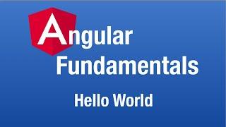 Angular | Your First Component