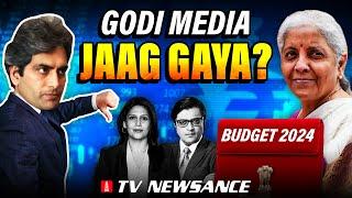 Palki, Arnab, Sudhir — look who’s angry with #Budget2024  | TV Newsance 260