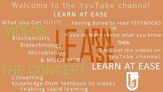 Introducing YouTube Channel: LEARN AT EASE