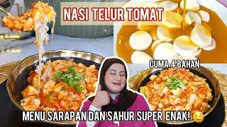 COOKING WITH TASYI : EPS 121 - RESEP NASI TELUR TOMAT | MENU SARAPAN DAN SAHUR SUPER ENAK!