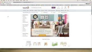 Using Wayfair.com as Retail ebay Drop Shipping Supplier