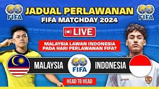  INFO LIVE! Jadual Perlawanan Malaysia vs Indonesia - Jadual Perlawanan Antarbangsa 2024