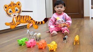 Learning animals for kids  AnAn ToysReview TV 