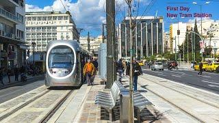 New Tram Station at Syntagma Square (14/3/2018)