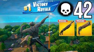 42 Elimination IN ONE MATCH Solo Vs Squads " Build " Gameplay(NEW GAMEMOD!! Fortnite Reload )