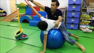 Occupational Therapy - Gross Motor Exercise (Gym Ball Exercise)