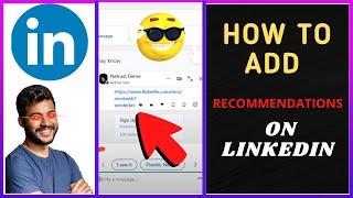 How to Add Recommendation on Linkedin?