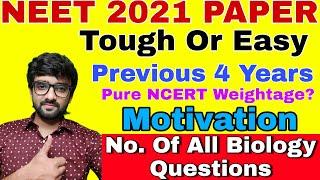 NEET 2021 Paper Easy or Hard?What Did the NTA Director Say?