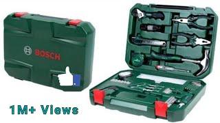 UnBoxing BOSCH Metal 108 piece Hand Tool Kit By DsMehul