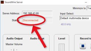 How To Fix SoundWire Connection Disconnected Error -  Solve SoundWire Connection Error