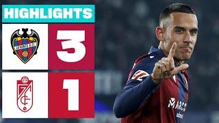 LEVANTE UD 3 - 1 GRANADA CF I HIGHLIGHTS LALIGA HYPERMOTION