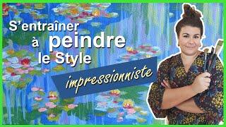 TUTO PEINTURE Acrylique : Peinture impressionniste