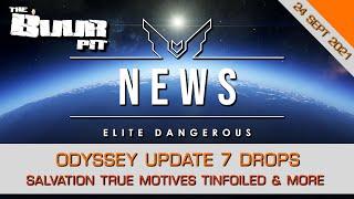 Elite Dangerous: Horizons & Odyssey Update 7 Arrives, Salvation True Motives Tinfoiled & More