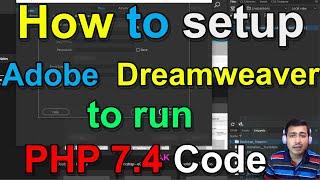 PHP Tutorials: how to setup Adobe Dreamweaver to run PHP code in live preview | PHP Hello World!