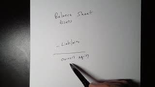 The Balance Sheet Basics Part 1