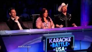 Creigh Riepe - Need You Now (Lady Antebellum cover) on Karaoke Battle USA - just the performance