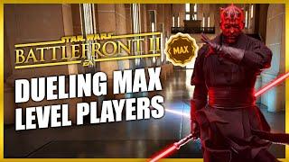 Dueling MAX Level Players  Star Wars Battlefront 2