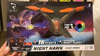 Revolt Night Hawk Stunt Drone- Unboxing & First Flight- RC Cincy