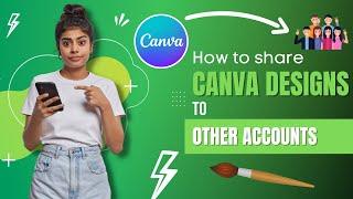 How To Share Your Canva Designs To Others | Canva Links | Digital 2 Design