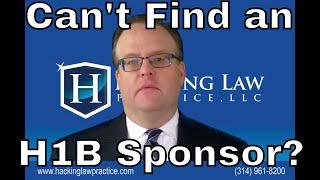 Why It is Hard to Find an H1b Sponsor?
