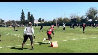 49ers Practice Film: 49ers WR Work With Brock Purdy After He Is Cleared