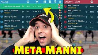 FULL META MANNI in Clan Match – War Robots Gameplay WR