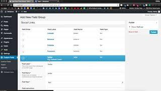 Add A Field Group & Enter Data | Advanced Custom Fields (ACF)