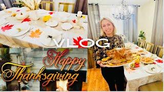 VLOG День Подяки Happy Thanksgiving Сервіруємо стіл Замовлення з сайту SHEIN 