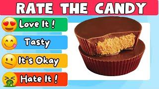 Rate the Candy Challenge| Ultimate Candy Tier List  