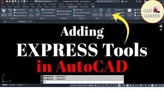 Express Tools Missing in AutoCAD | Install Express Tools | Express Tools/Menu Command Not Working