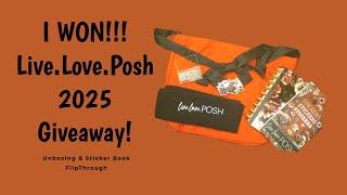 I WON!!! Live Love Posh 2025 Giveaway!