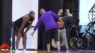 DeMarcus Cousins Full ACL Rehab Handles & Shooting Workout Lakers Practice HoopJab NBA