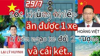 sốc khủng khiếp ăn được 1 xe TQ kêu ngạo xe đổi 2 tượng và cái kết - cờ tướng hay 4k