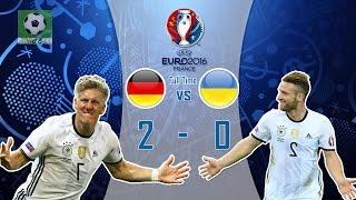 Germany vs Ukraine 2-0 FullTime All Goals and Highlights Euro 2016 -Group C [1080HD]