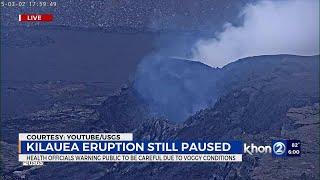 Health experts urge caution as Kilauea causes voggy conditions