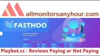 fasthoo.com Reviews Paying Or Not Paying? #all hyip monitors 24 hour,#HYIP daily update#HYIP monitor