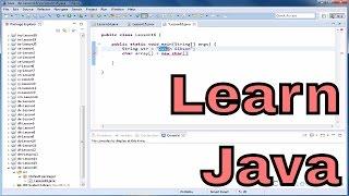 Lesson 16 - Learn Java - Read Characters From A String Into A Char Array