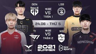 Bình luận Tiếng Việt: GENG vs LSB | T1 vs NS  | Tuần 3 Ngày 2 | LCK Mùa Hè 2021