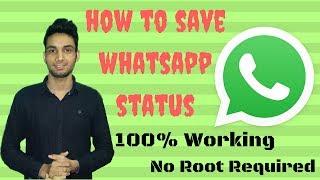 how to save whatsapp status video