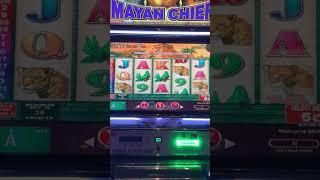 #linehit on Mayan Chief #kimisatthecasino #casinogames  #shortsvideo