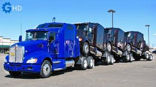 This is how Kenworth trucks are made ▶ Amazing truck production line Man, peterbilt and Renault