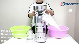 Automatic Soya Bean Milk Grinding and Separating Machine