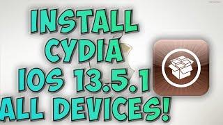 How To Install Cydia on iOS 13.5.1  Jailbreak 13.5.1 [No Computer]