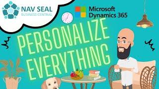 Personalize Business Central! | NAV SEAL