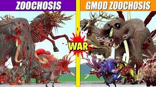 Zoochosis vs Gmod Zoochosis Turf Wars | SPORE