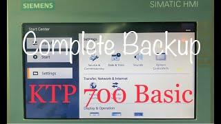 KTP 700 Basic | 6AV2123-2GB03-0AX0 SIMATIC HMI | USB Backup | Siemens KTP 700 Touch Panel